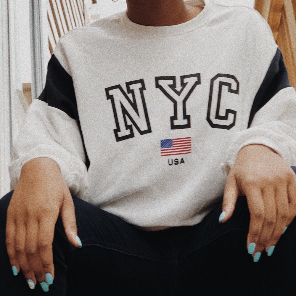 “NYC”  sweatshirt